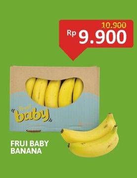 Promo Harga FRUI Baby Banana  - Alfamidi