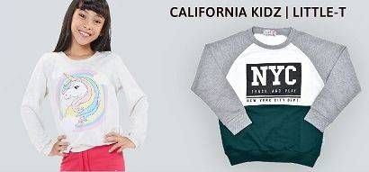 Promo Harga CALIFORNIA KIDS / LITTLE-T  - Carrefour