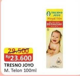 Promo Harga TRESNO JOYO Minyak Telon 100 ml - Alfamart