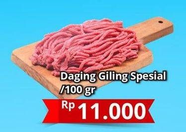 Promo Harga Daging Giling Sapi Spesial per 100 gr - Hypermart