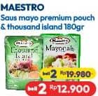 Promo Harga Maestro Mayonnaise Original 180 ml - Hypermart