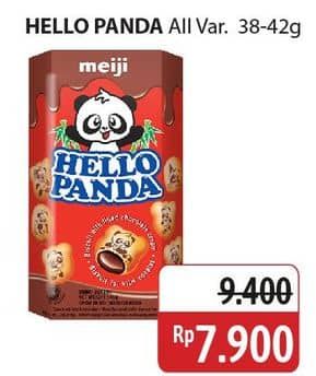 Promo Harga Meiji Hello Panda Biscuit All Variants 40 gr - Alfamidi