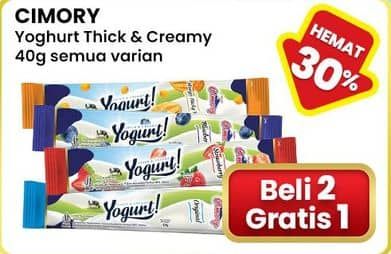 Promo Harga Cimory Yogurt Stick All Variants 40 gr - Indomaret