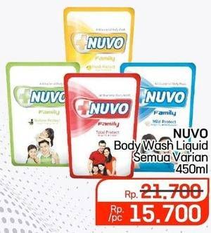Promo Harga Nuvo Body Wash All Variants 450 ml - Lotte Grosir