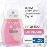 Promo Harga Emina Bright Stuff Loose Powder 55 gr - Indomaret