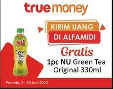 Promo Harga NU Green Tea Original 330 ml - Alfamidi