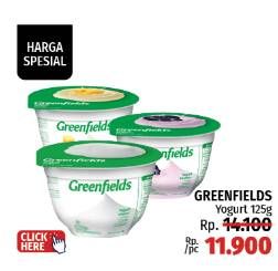 Promo Harga Greenfields Yogurt 125 gr - LotteMart