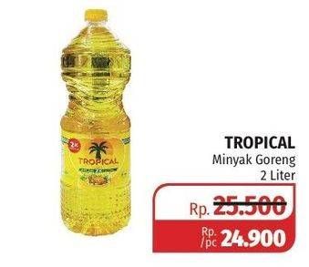 Promo Harga TROPICAL Minyak Goreng 2 ltr - Lotte Grosir