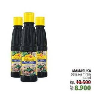 Promo Harga MAMASUKA Delisaos Saus Tiram 130 ml - LotteMart