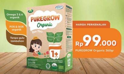 Promo Harga ARLA Puregrow Organic 1+ 360 gr - TIP TOP