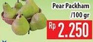 Promo Harga Pear Packham per 100 gr - Hypermart