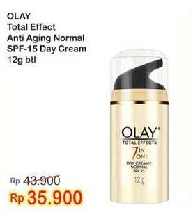 Promo Harga OLAY Total Effects 7 in 1 Anti Ageing Day Cream Day Cream 12 gr - Indomaret