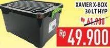 Promo Harga MULTINDO Xavier Container Box Solid 30 ltr - Hypermart