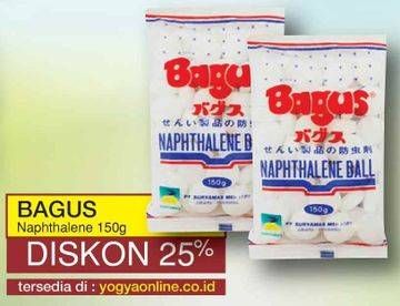Promo Harga BAGUS Kamper Naphtaline 150 gr - Yogya