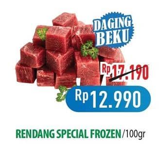 Promo Harga Daging Rendang Sapi per 100 gr - Hypermart