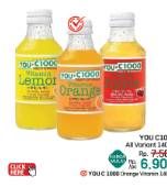 Promo Harga You C1000 Health Drink Vitamin All Variants 140 ml - LotteMart