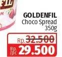 Promo Harga Goldenfil Selai Chocolate Spread 350 gr - Lotte Grosir