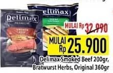 Promo Harga Delimax Smoked Beef 200 gr - Hypermart