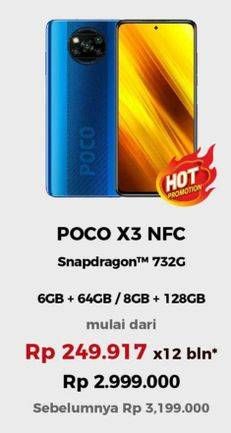 Promo Harga XIAOMI MI Poco J20C X3 NFC  - Erafone