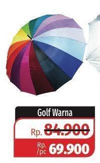 Promo Harga WITA Payung Golf Warna  - Lotte Grosir