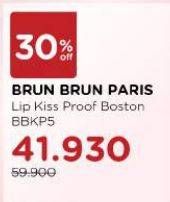 Promo Harga Brunbrun Long Lasting Kiss Proof Boston  - Watsons