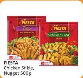 Promo Harga FIESTA Naget Chicken Nugget, Stikie 500 gr - Alfamart
