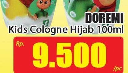 Promo Harga DOREMI Body Mist Cologne Hijab 100 ml - Hari Hari