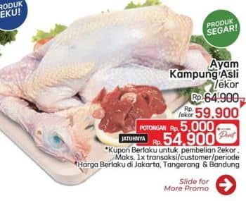 Promo Harga Ayam Kampung 700 gr - LotteMart