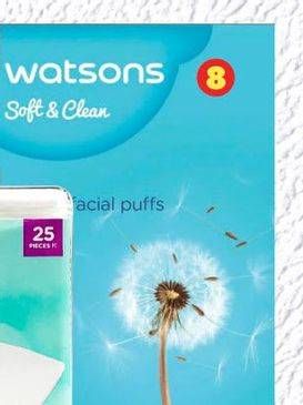 Promo Harga WATSONS Square Puff per 2 bungkus - Watsons