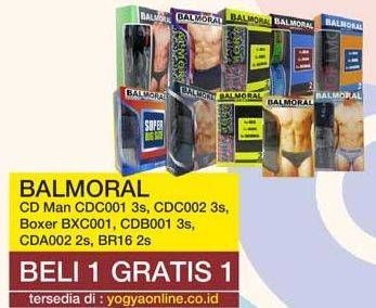 Promo Harga BALMORAL Underwear CDC001, CDC002, BXC001, CDB001, CDA002, BR16  - Yogya