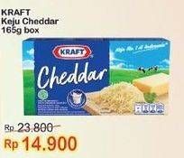 Promo Harga KRAFT Cheese Cheddar 165 gr - Indomaret