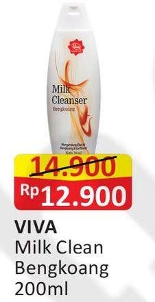 Promo Harga VIVA Milk Cleanser Bengkoang 200 ml - Alfamart