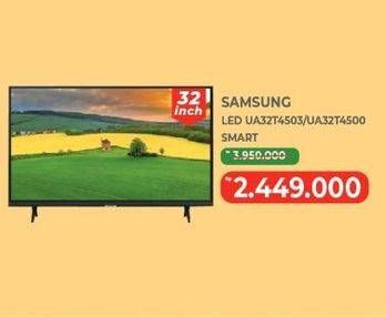Promo Harga Samsung UA32T4503AK HD | Smart TV 32 Inci/Samsung UA32T4500 | Smart TV 32"   - Yogya