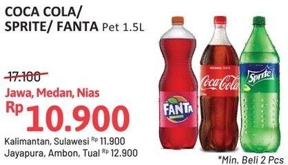 Coca Cola/Sprite/Fanta Minuman Soda