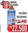 Promo Harga Hicook Tabung Gas (Gas Cartridge) 150 gr - Hypermart