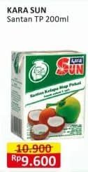 Promo Harga Sun Kara Santan Kelapa 200 ml - Alfamart