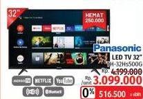 Promo Harga PANASONIC TH-32HS500G | Android TV 32"  - LotteMart