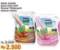 Promo Harga Real Good Susu UHT All Variants 125 ml - Indomaret
