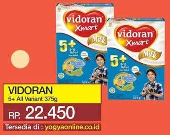 Promo Harga VIDORAN Xmart 5+ All Variants 375 gr - Yogya