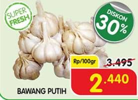 Promo Harga Bawang Putih  - Superindo