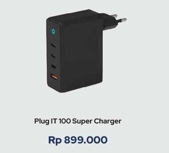 Promo Harga Plug IT 100 Super Charger  - iBox