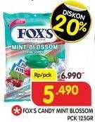 Promo Harga FOXS Crystal Candy Mint Blossom 125 gr - Superindo