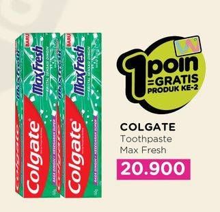Promo Harga COLGATE Toothpaste Max Fresh  - Watsons