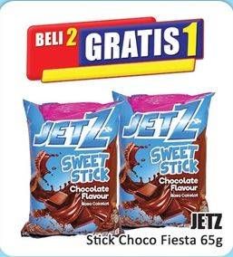 Promo Harga Jetz Stick Snack Chocofiesta 65 gr - Hari Hari