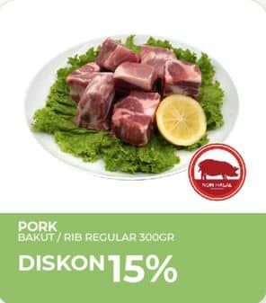 Promo Harga Pork Rib Reguler 300 gr - Yogya