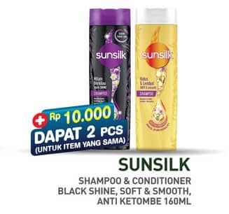 Promo Harga Sunsilk Shampoo/Conditioner  - Hypermart