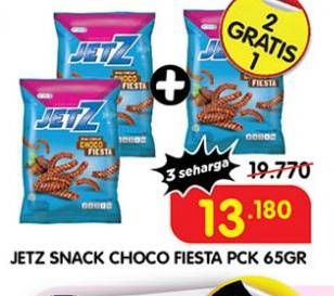 Promo Harga JETZ Stick Snack Chocofiesta 40 gr - Superindo