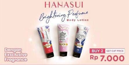 Promo Harga Hanasui Body Lotion Parfume 180 ml - Alfamidi