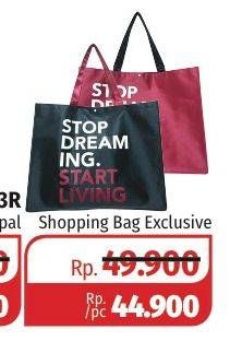 Promo Harga GREEN3R Shopping Bag Exclusive  - Lotte Grosir
