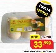 Promo Harga Telur Ayam Kampung 6 pcs - Superindo